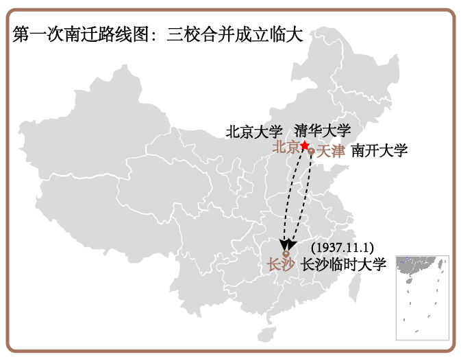 再次西迁:西南联合大学成立