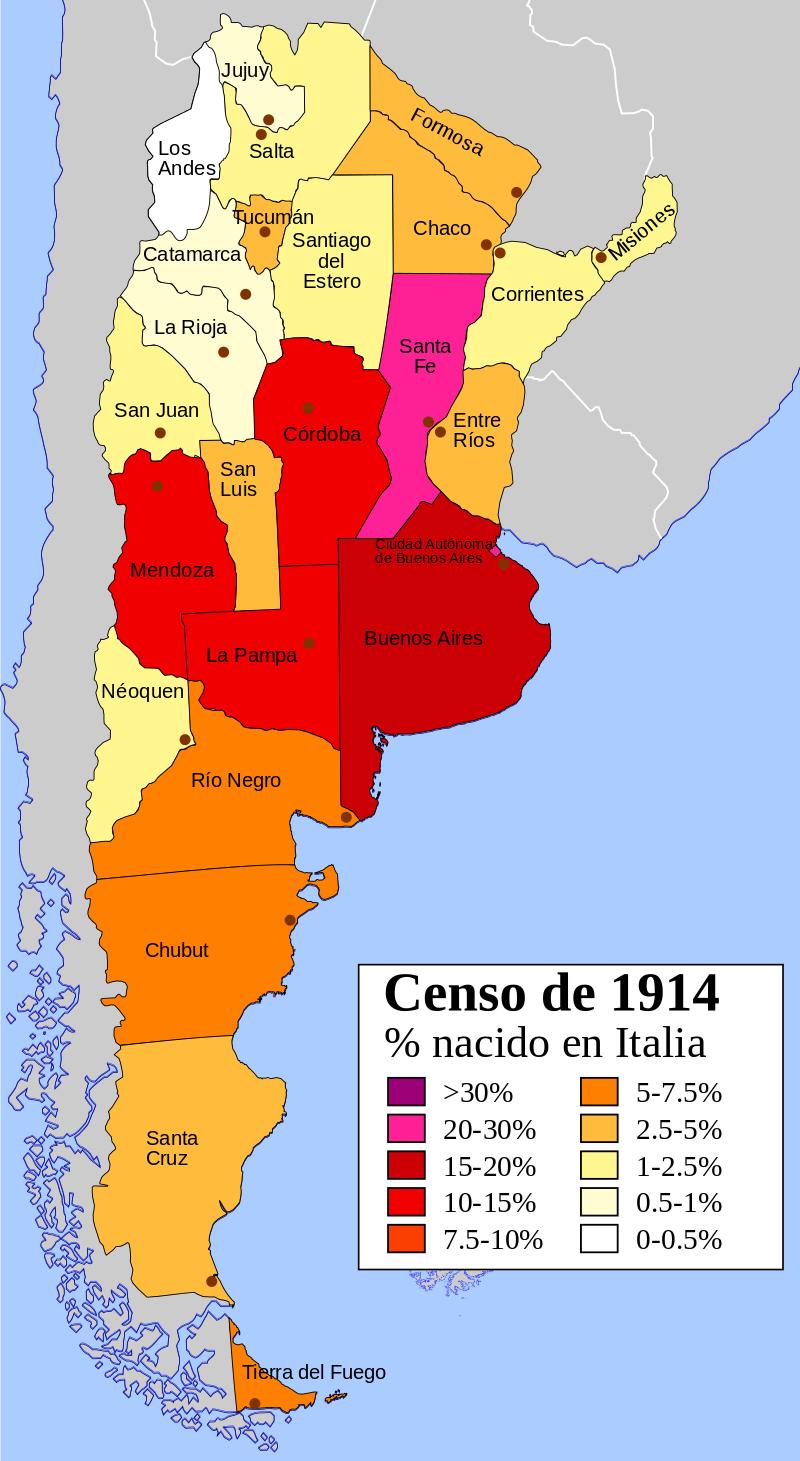 阿根廷是西班牙语国家,为什么60%的人口却是意大利裔?
