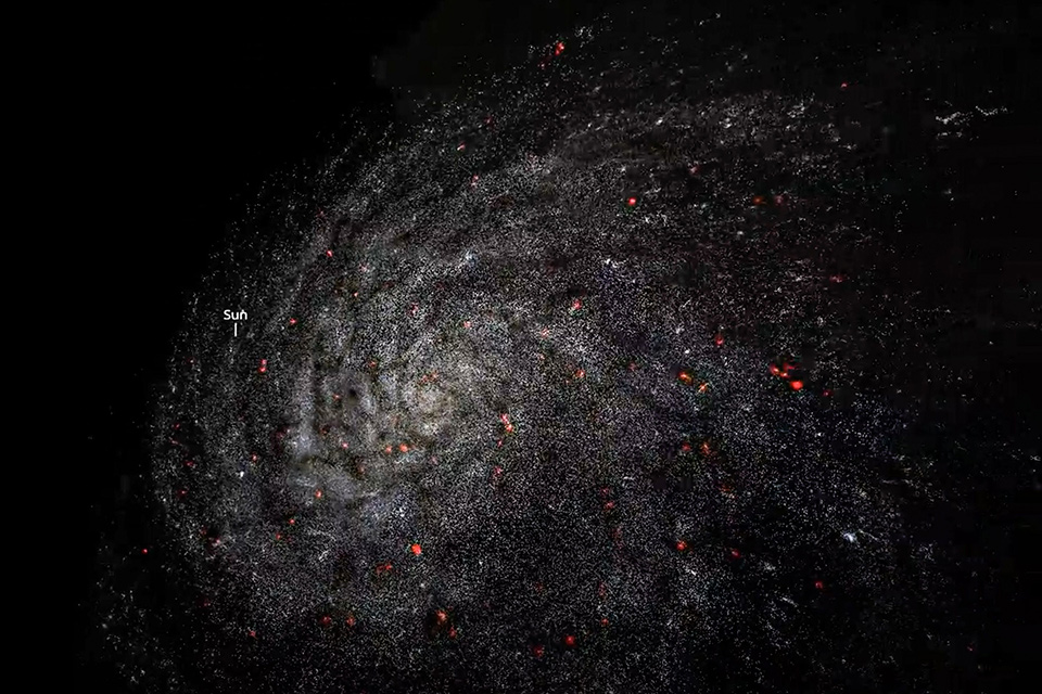 科学家绘制有史以来最3d大宇宙地图