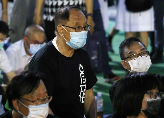 黎智英,李卓人外,还包括何俊仁,邹幸彤,蔡耀昌,张文光,麦海华,尹兆坚