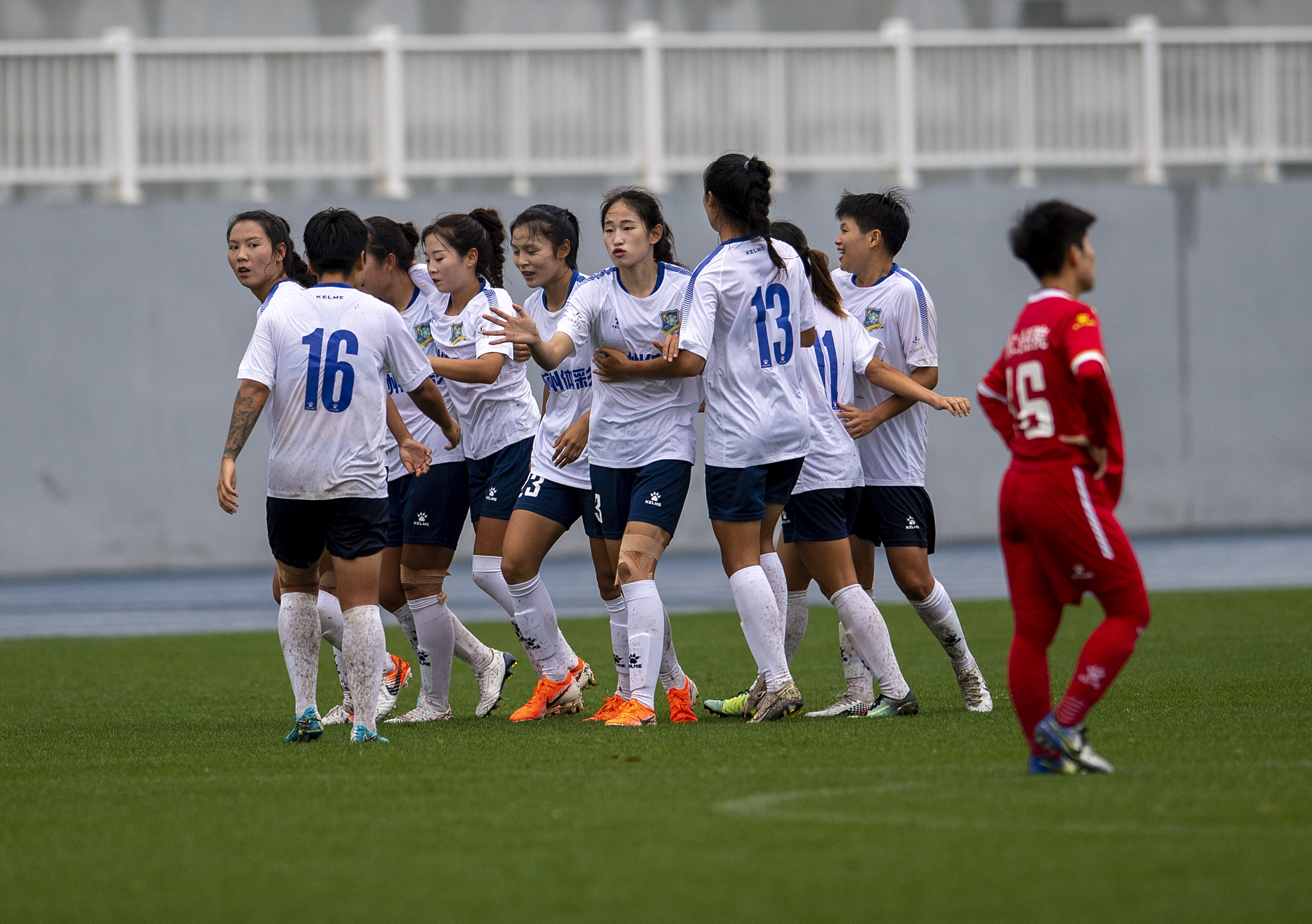 女超联赛 广东梅州五华平浙江杭州女足