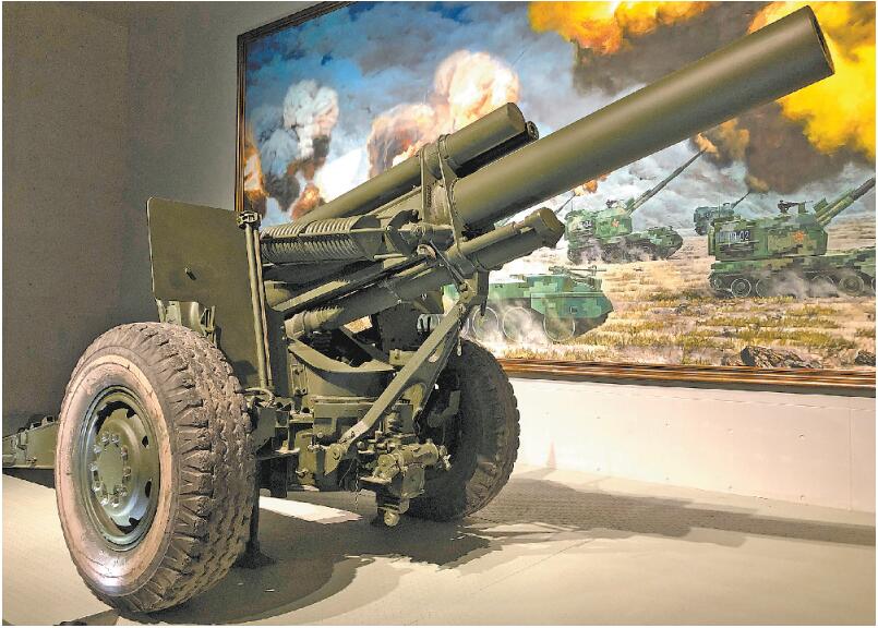 美制m1式155毫米榴弹炮 多次见证志愿军将士反转战局