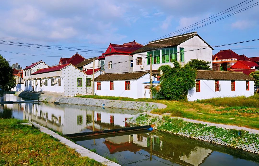 月狮村地处上海北翼,三面环水,由7个自然宅组成,市级公路蕰川公路穿境