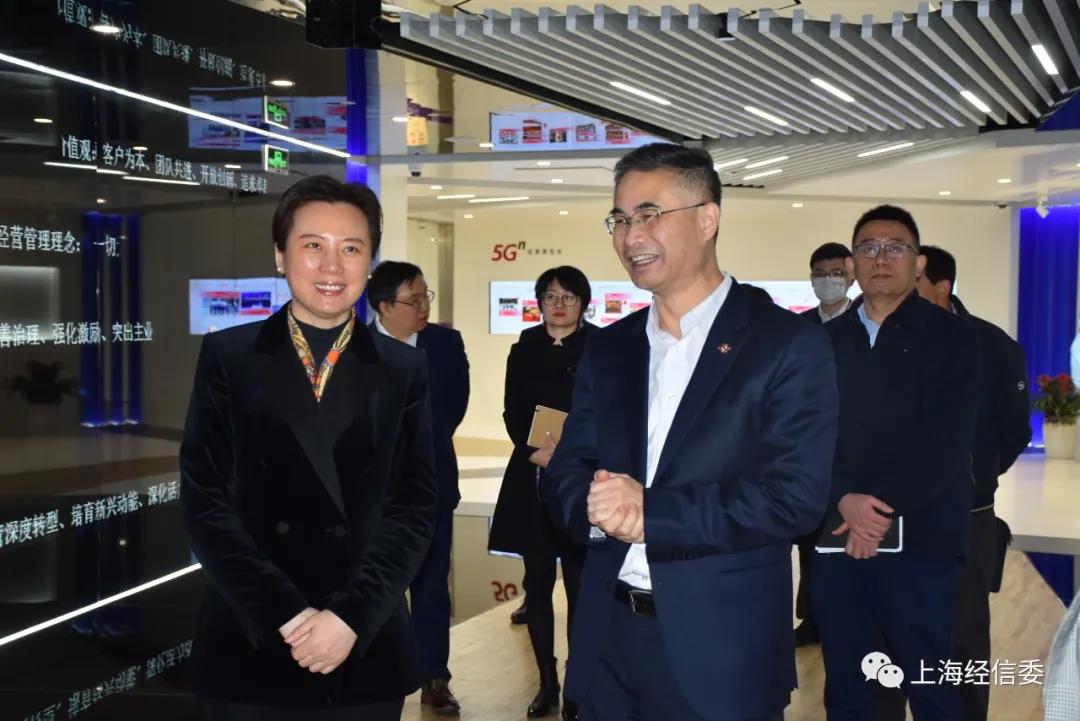 沈军书记调研中国联合网络通信有限公司上海市分公司