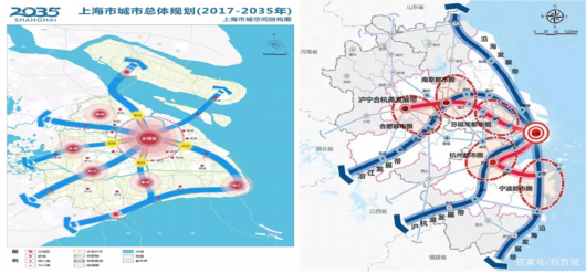 金山以南通过新的高铁通道连接宁波,金山将变成上海向南去的桥头堡