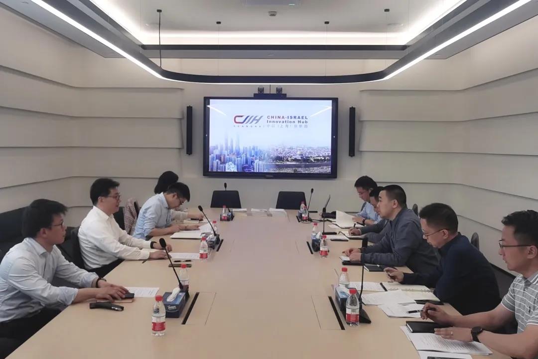 市科委副主任陆敏 赴中以(上海)创新园调研