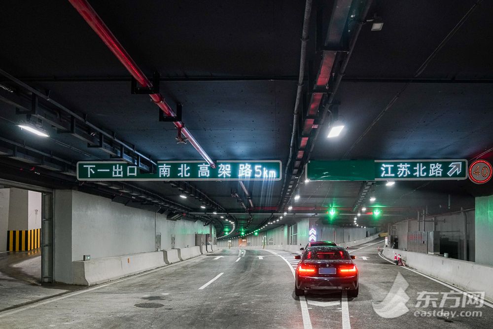 记者体验北横通道西段:路程减少20 避开多个交通堵点