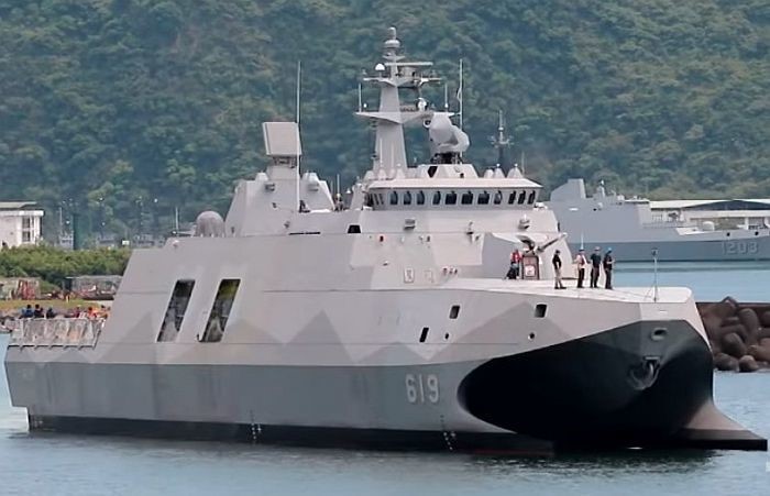 "塔江"级导弹巡逻舰首舰"塔江"号.