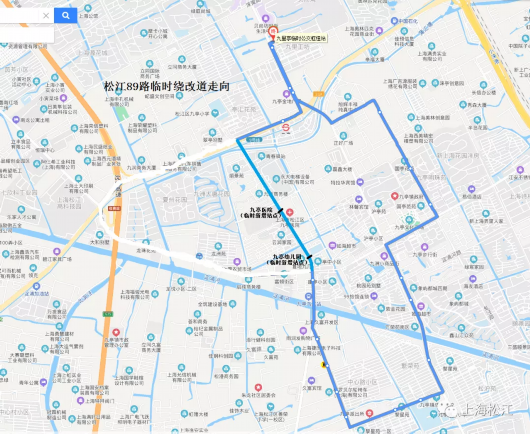 松公路,九亭大街,九新公路,中心路,易富路,沪亭南路,九亭大街,虬泾路