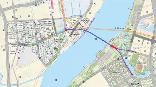 龙水南路隧道进入基坑开挖阶段 将来徐汇滨江到浦东前滩车程10分钟