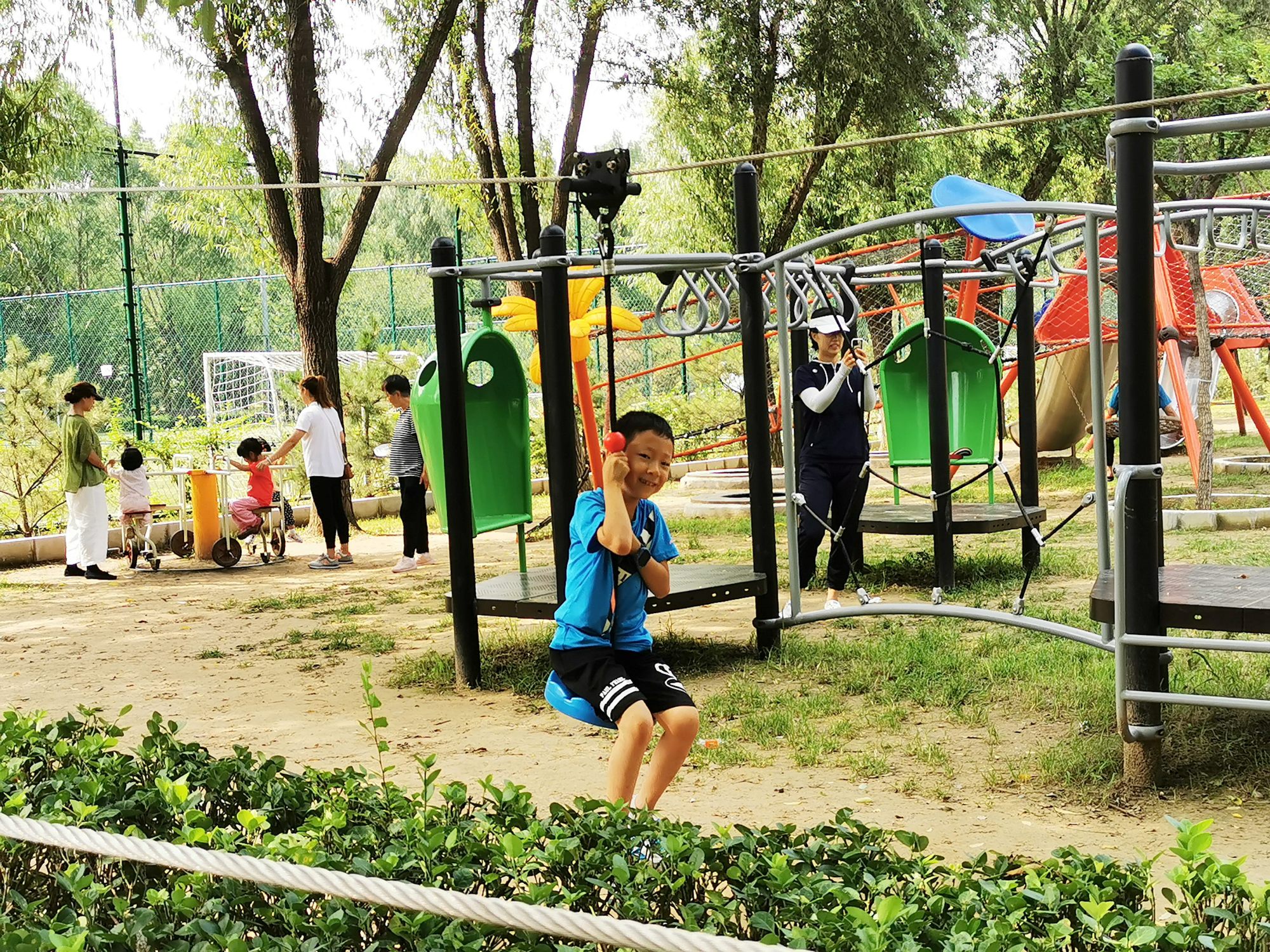 足球,拓展,露营,南宫露营运动乐园成为运动休闲的乐园