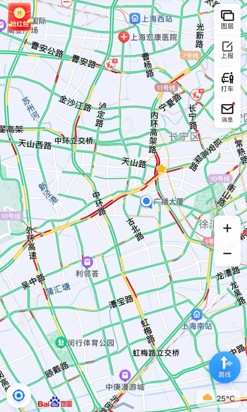 台风"灿都"将影响上海!今天晚高峰交通拥堵提前到来