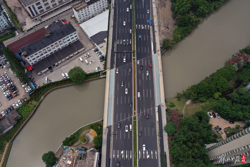 从龙阳路立交到高科西路杨高南路改建工程即将竣工