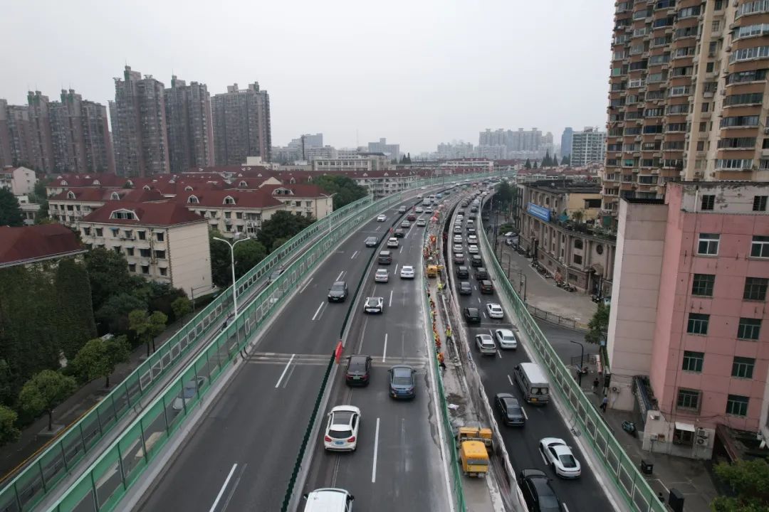 杨浦这段高架路要变“年轻”了！工期短、噪音少的秘密是……