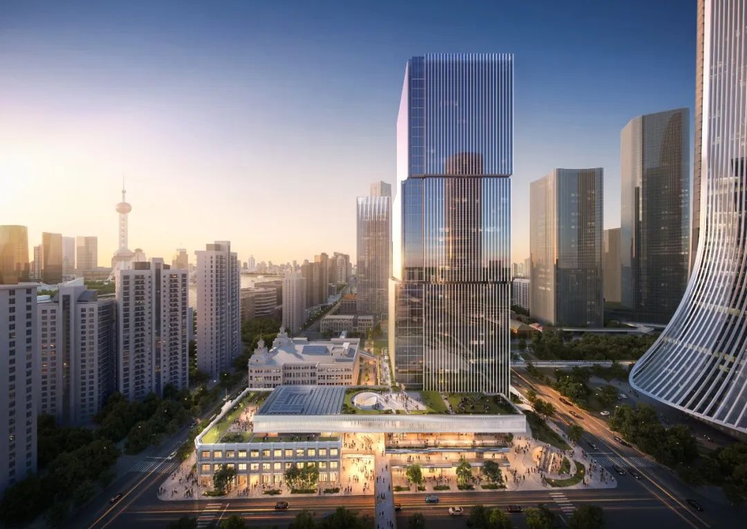 上海北外滩90街坊桩基开工，将打造180米写字楼及配套设施
