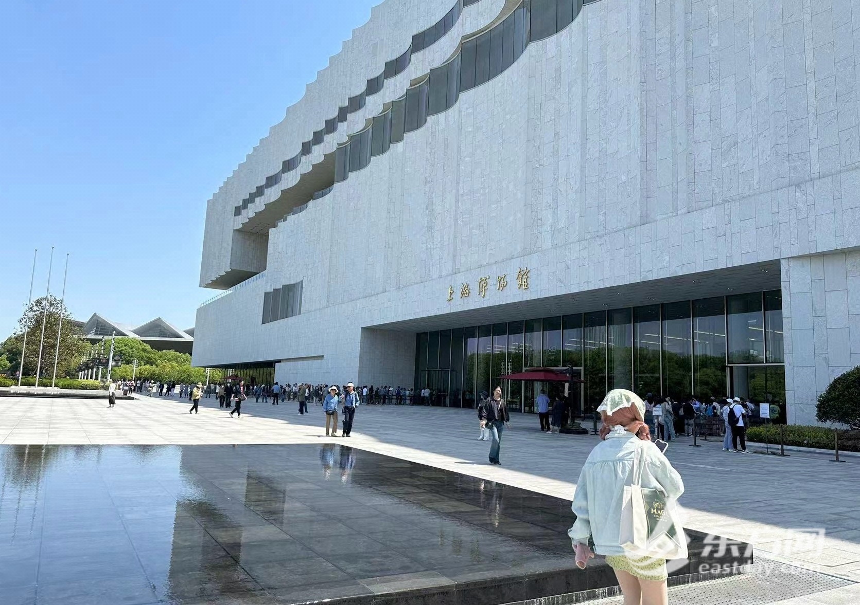 试开放三个半月，上海博物馆东馆迎来第100万名观众
