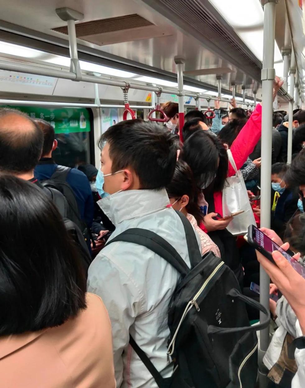 注意!广州地铁这些区段乘客密集为"触手可及",将重启客流控制
