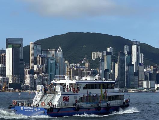 香港中环码头航线图片