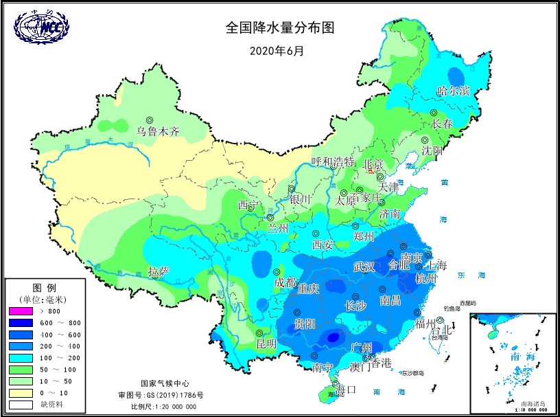 人民日报客户端|南方多地暴雨破纪录！7月暴雨高温将交替登场