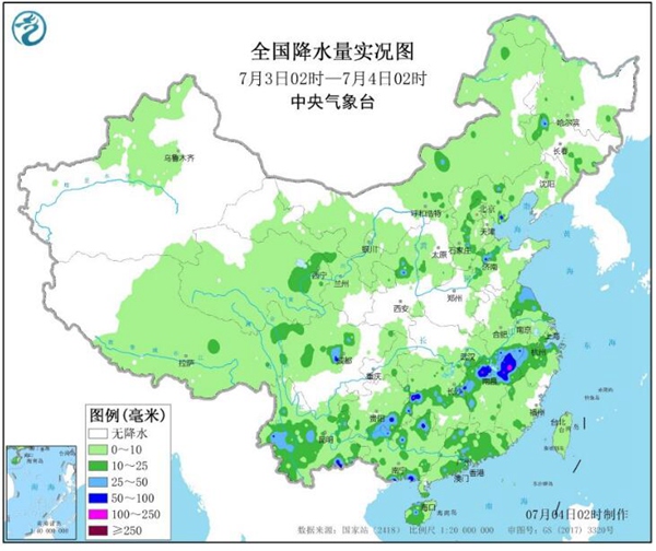 ? 中国天气网|西南地区至长江中下游雨势增强 江南华南继续“焖蒸”