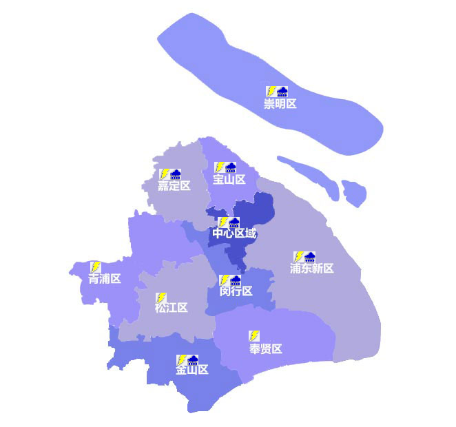 东方网|上海发布暴雨蓝色预警 目前“一蓝一黄”双预警高挂
