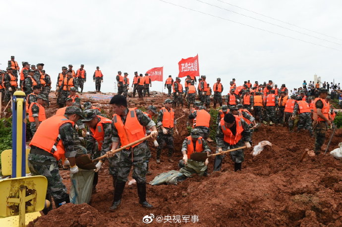 央视军事|驰援！鄱阳湖沿线已集结兵力数千人