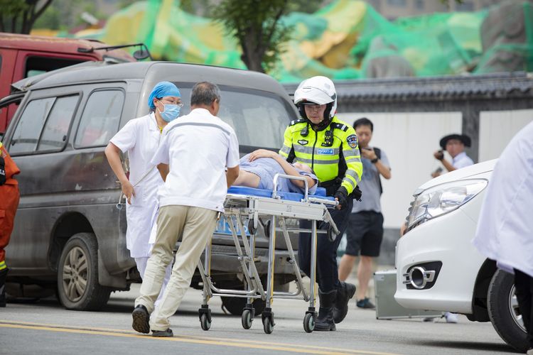 人民日报客户端陕西频道|空地一体应急救援，这场演练燃爆了