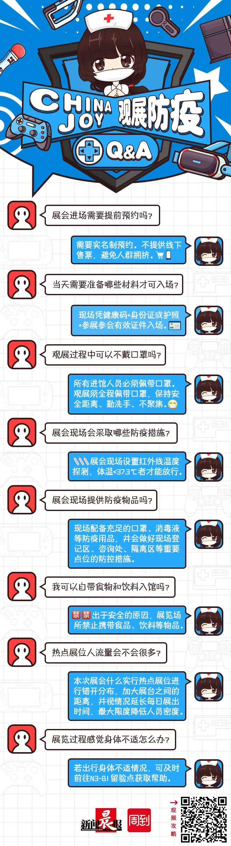 新闻晨报/周到|问答｜ChinaJoy观展防疫Q&amp;A