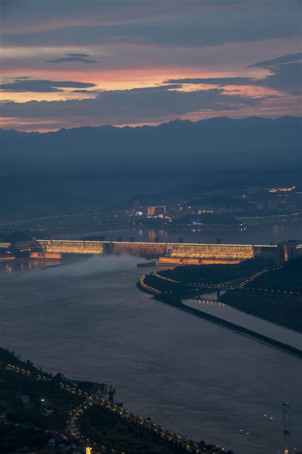 新华网|三峡工程夜色美