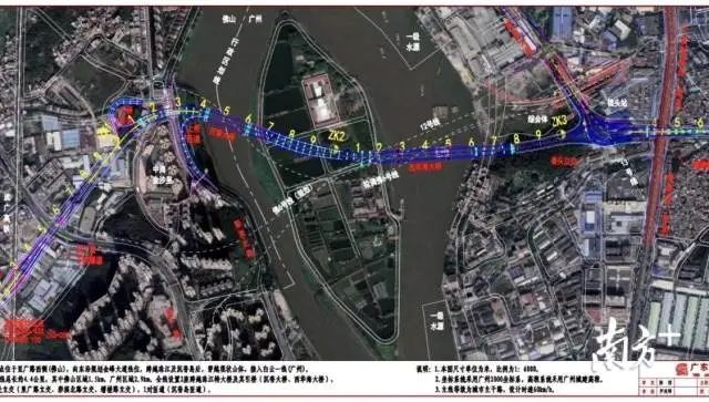 南方&#x2B;客户端|广州佛山沉香岛大桥规划公示，居民：担心破坏鹭鸟沙洲