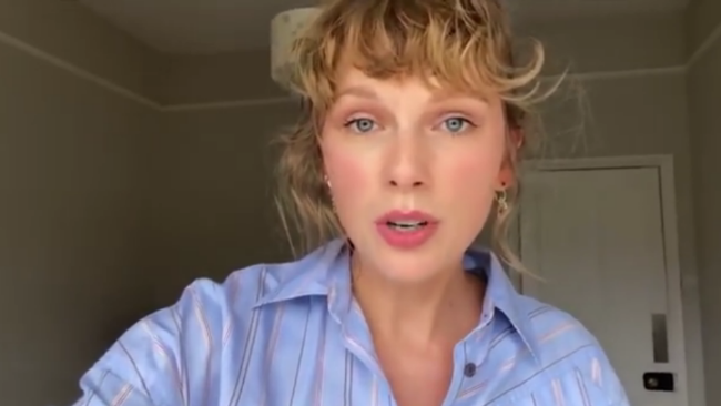 Taylor Swift视频领奖