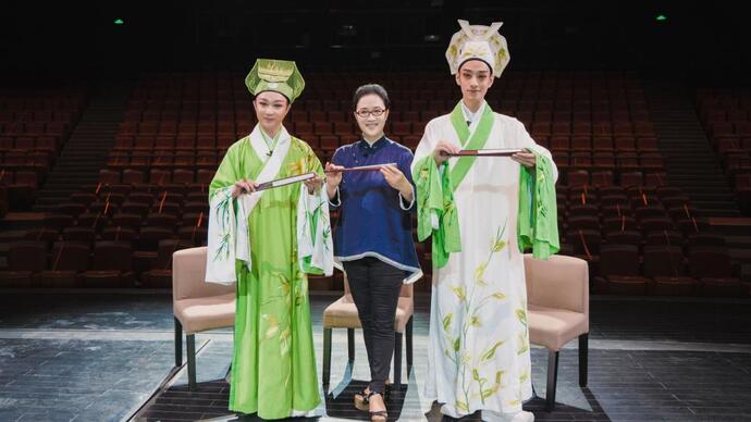 郑云龙,金星在茅威涛撮合下演《梁山伯与祝英台"第一次"引发很多话