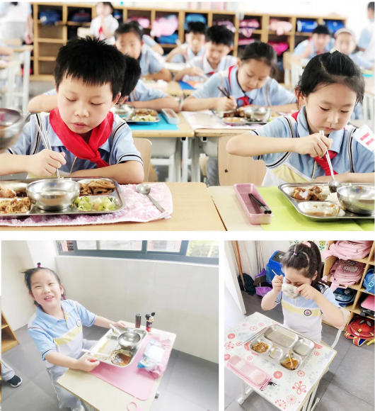 上海宝山|节约粮食“新食尚”！宝山学子接力“光盘行动” 杜绝“舌尖上的浪费”