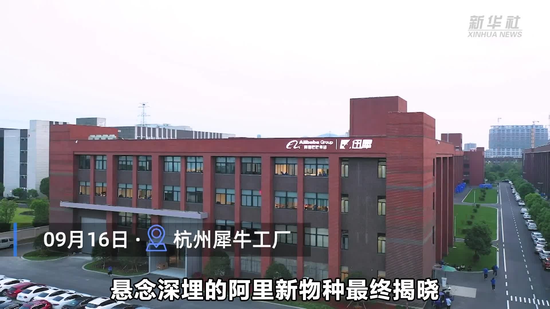 悬念揭晓阿里新物种犀牛智造工厂正式揭幕