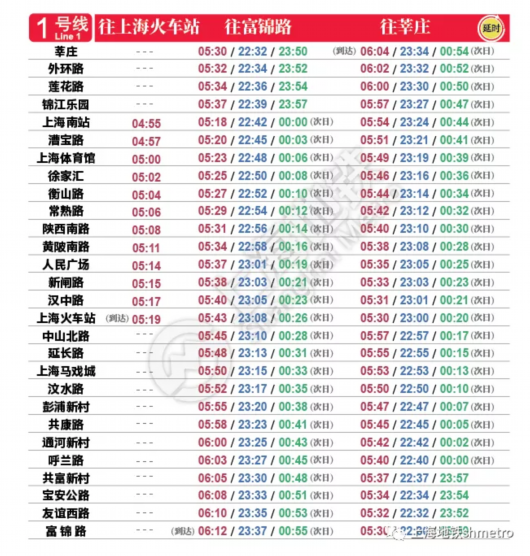 上海宝山|国庆长假期间，上海这4条地铁线连续4天延时运营