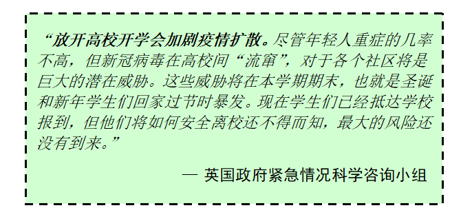 央视新闻客户端|英国大学生也“懵”了：每天确诊上万例，我们究竟该不该开学？