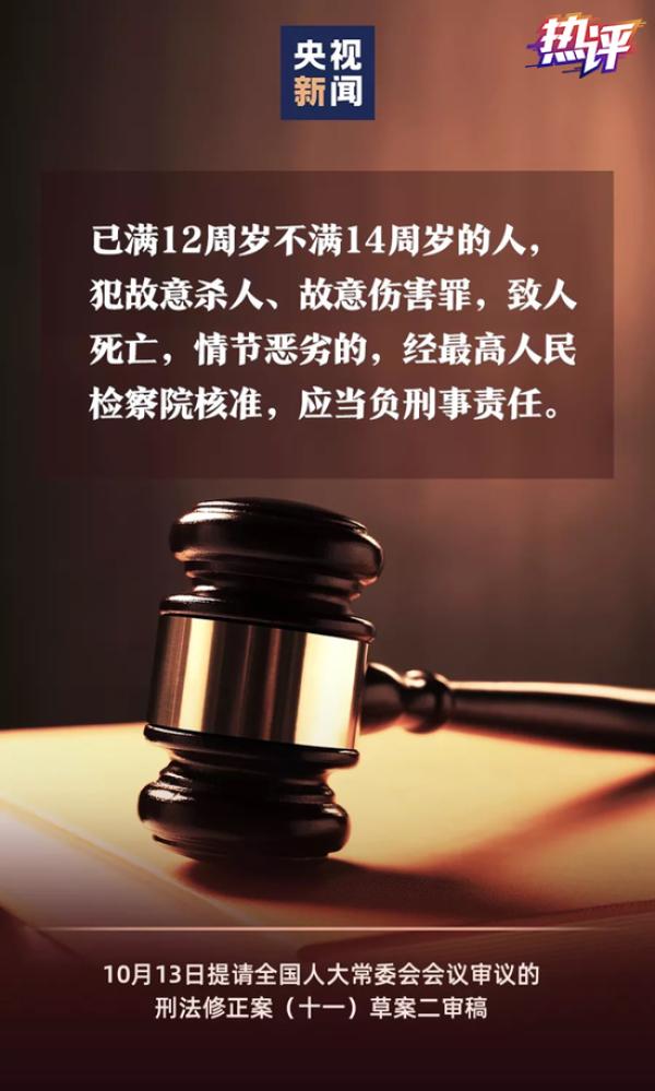 央视|法定最低刑责年龄拟下调:未成年犯罪不再一放了之