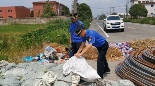 绿色青浦|跨区域联勤联动，一起擅自倾倒工程渣土案被查获