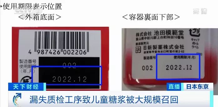 央视财经微信号|日本人气儿童感冒糖浆被召回775万瓶，国内有电商平台仍在售