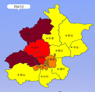 北京头条客户端|沙尘进京 延庆、门头沟已达严重污染