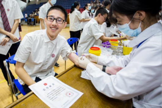 上海普陀|晋元中学17年4000多师生加入造血干细胞捐献 11名配型成功