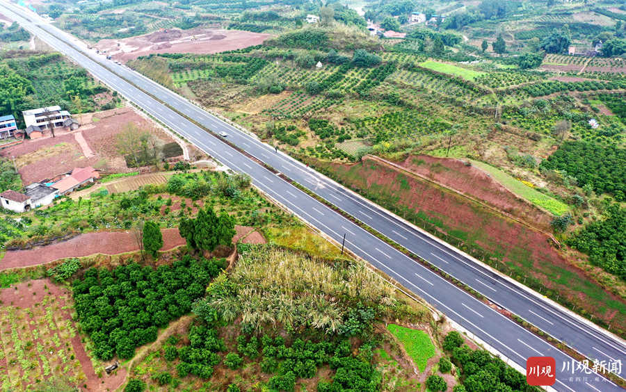 红星路南延线仁寿段: 通车开始倒计时