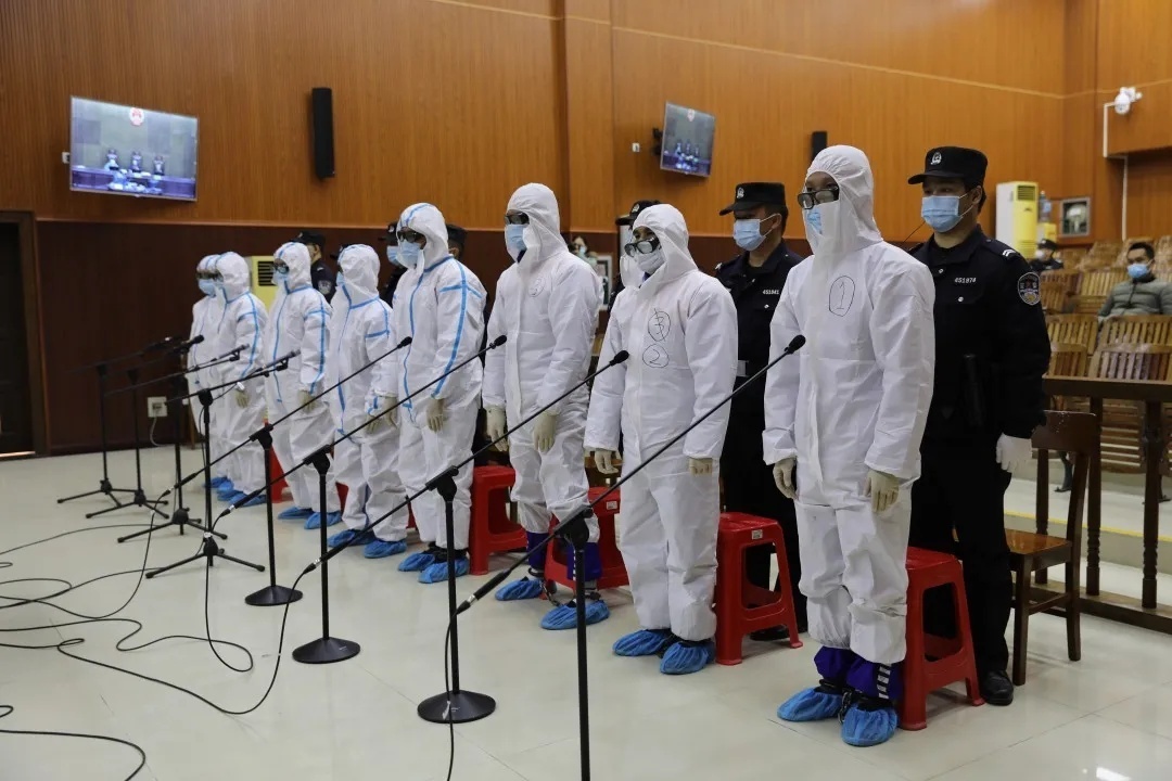 凭祥市法院开庭审理李步雄等人涉恶犯罪集团案