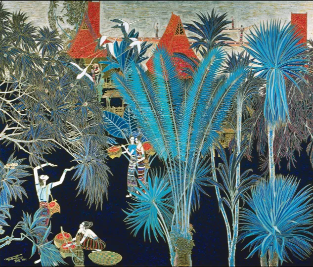 画家丁绍光亲口讲述他的傣族情"真相"