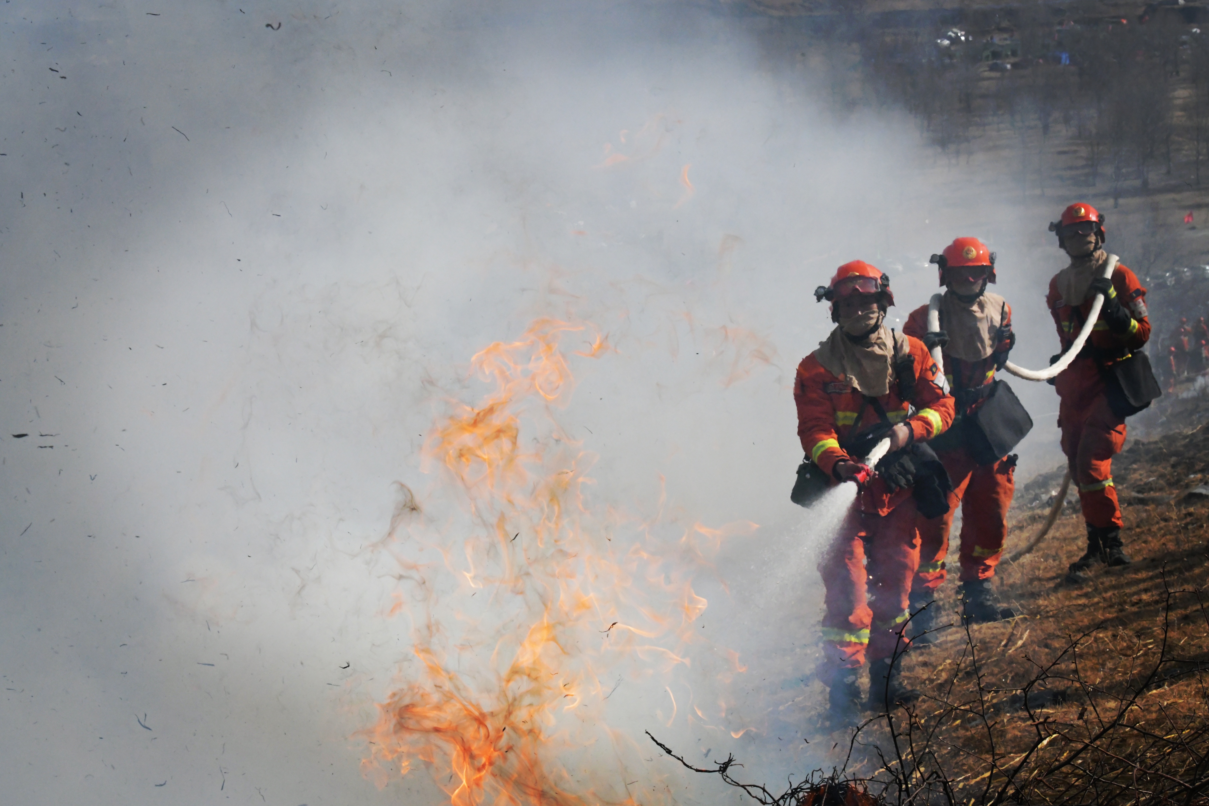 演练现场。通讯员 姚强强 图