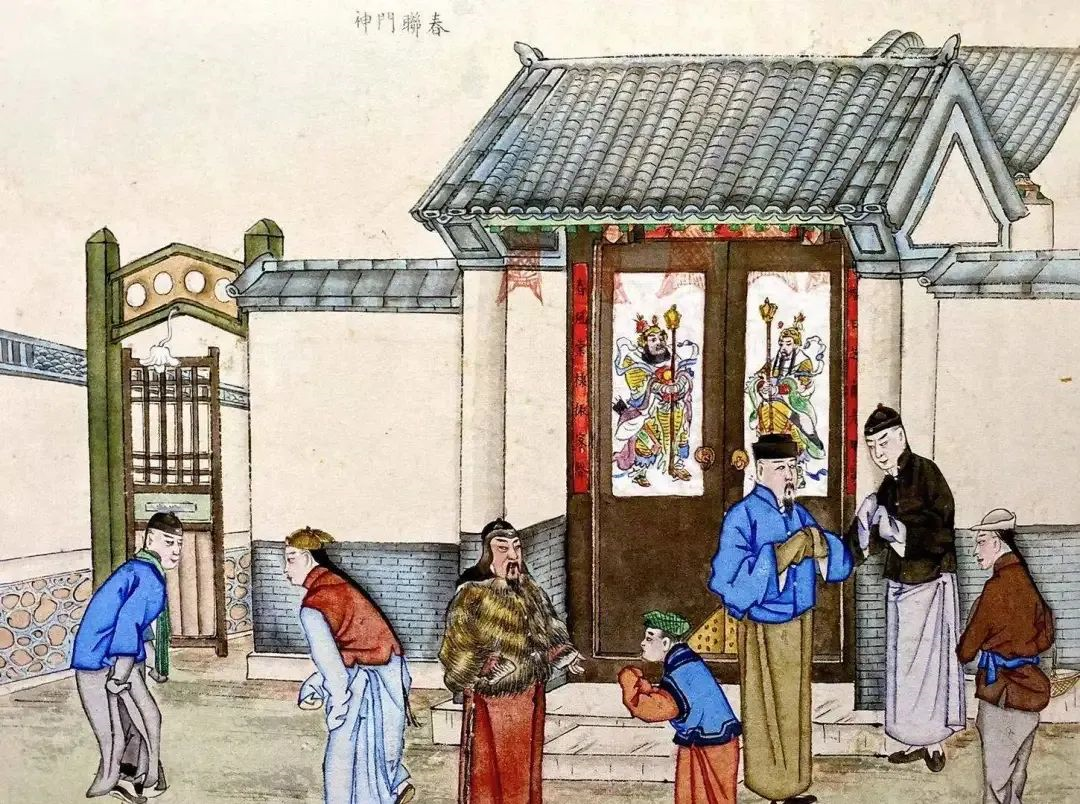 四张老北京风俗图谱,带你回忆古老年味