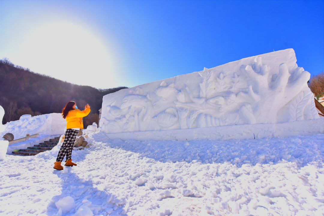 美|延庆玉渡山"雪世界"添彩"最美冬奥城"