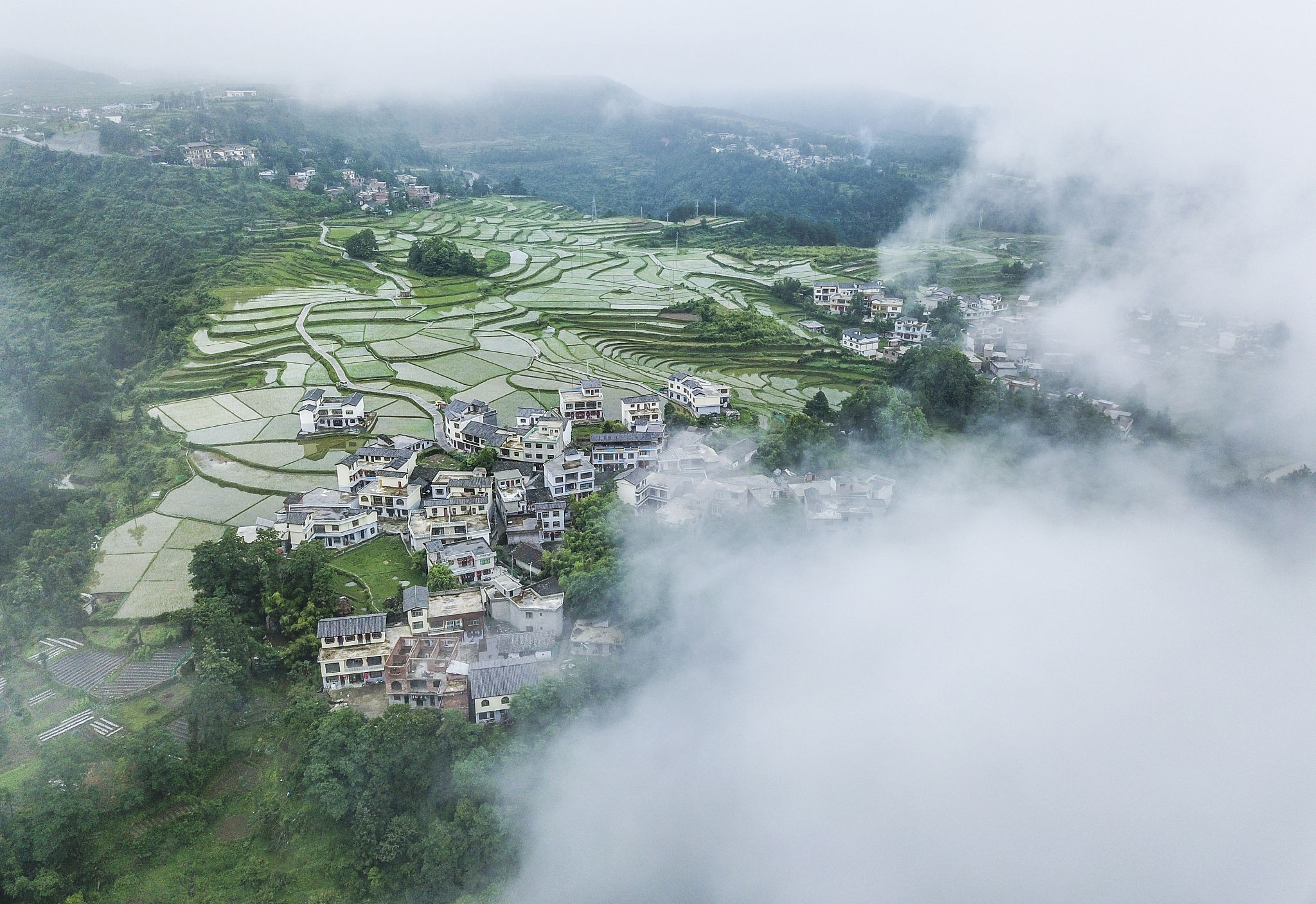 重庆长寿石门村征地图片