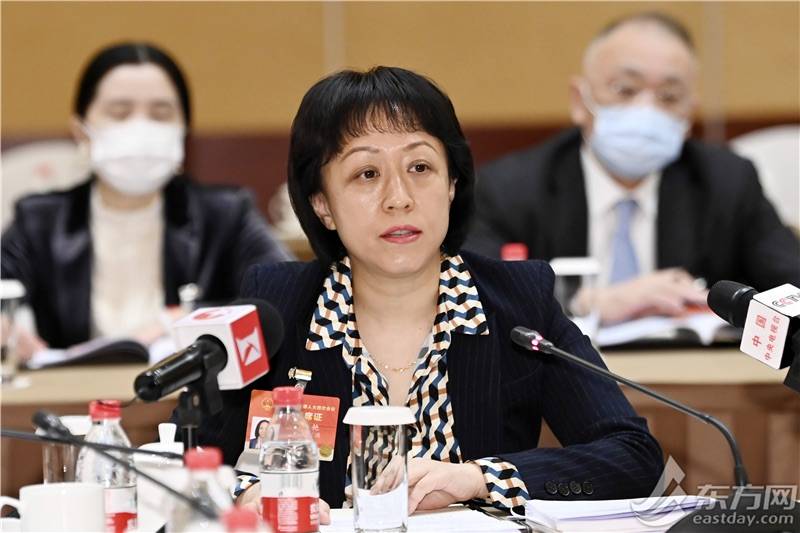 全国人大代表,台盟中央常委、上海市委副主委,上海市闵行区副区长刘艳