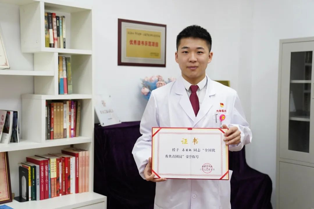 图片说明:马骏驰迭代成长带团队1995年出生的马骏驰